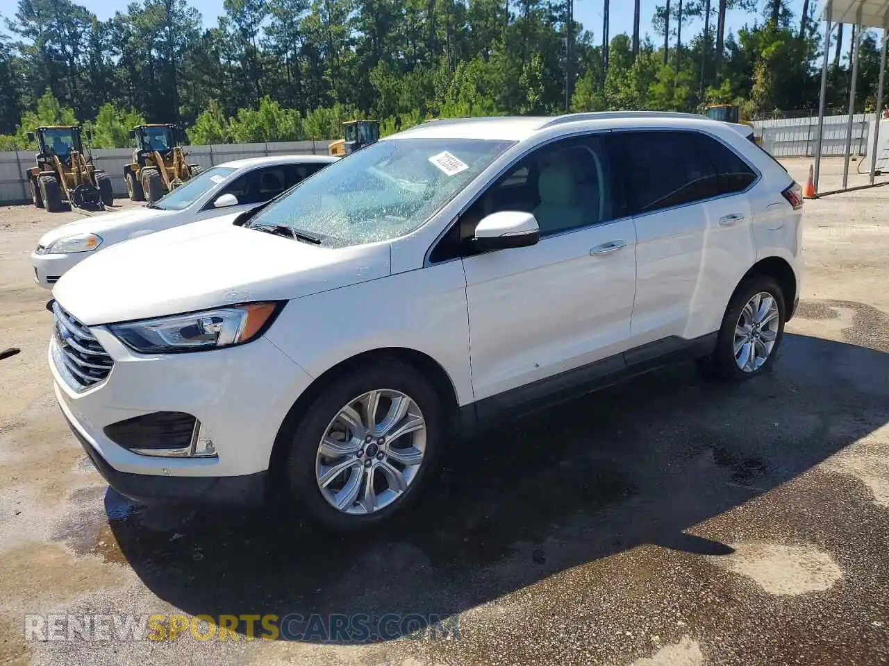 1 Photograph of a damaged car 2FMPK4K94MBA34048 FORD EDGE 2021
