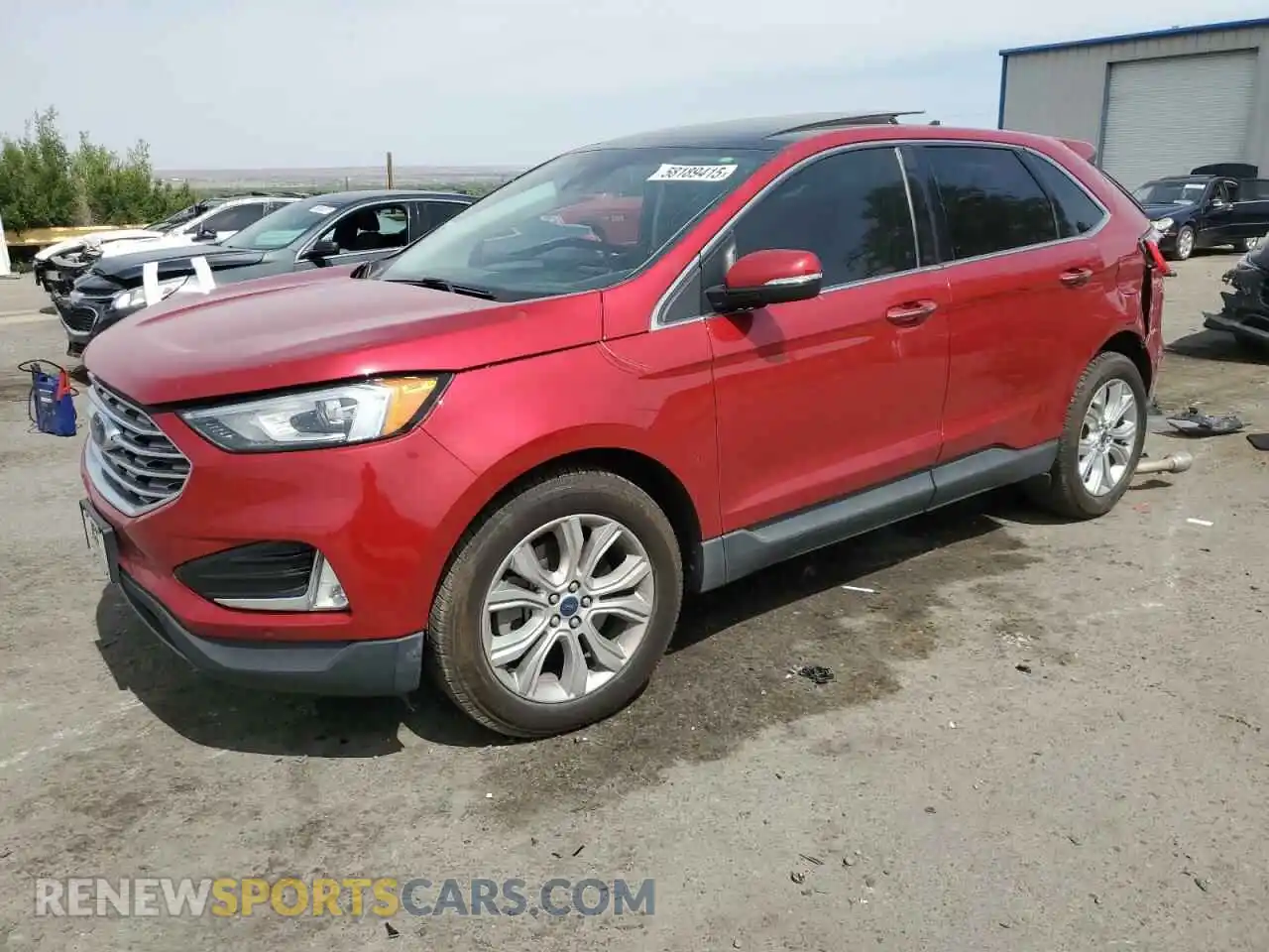 1 Photograph of a damaged car 2FMPK4K95MBA13404 FORD EDGE 2021