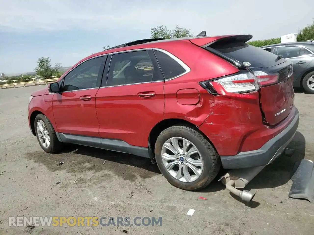 2 Photograph of a damaged car 2FMPK4K95MBA13404 FORD EDGE 2021