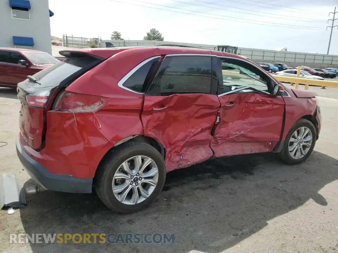 3 Photograph of a damaged car 2FMPK4K95MBA13404 FORD EDGE 2021