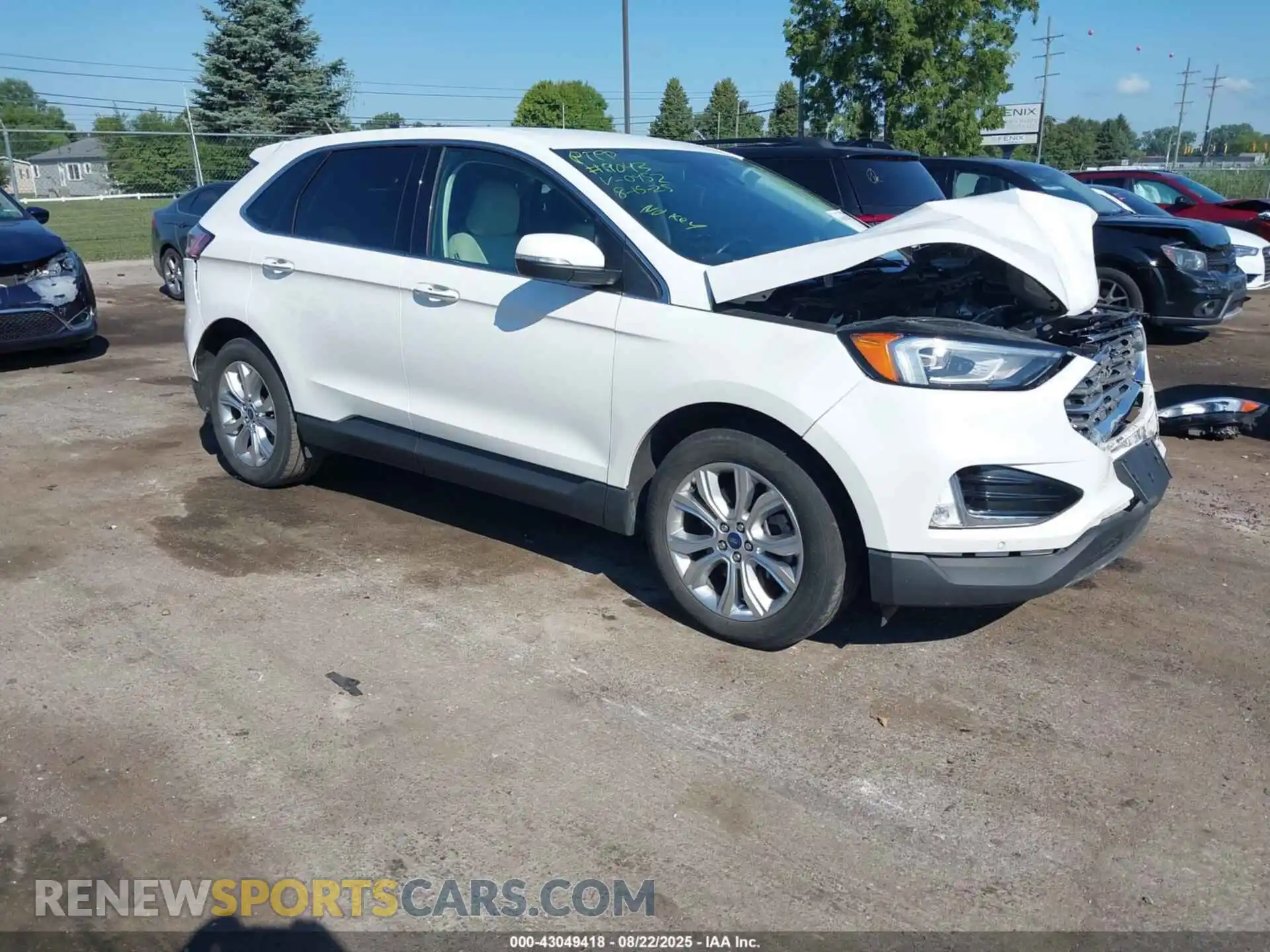 1 Photograph of a damaged car 2FMPK4K95MBA20952 FORD EDGE 2021