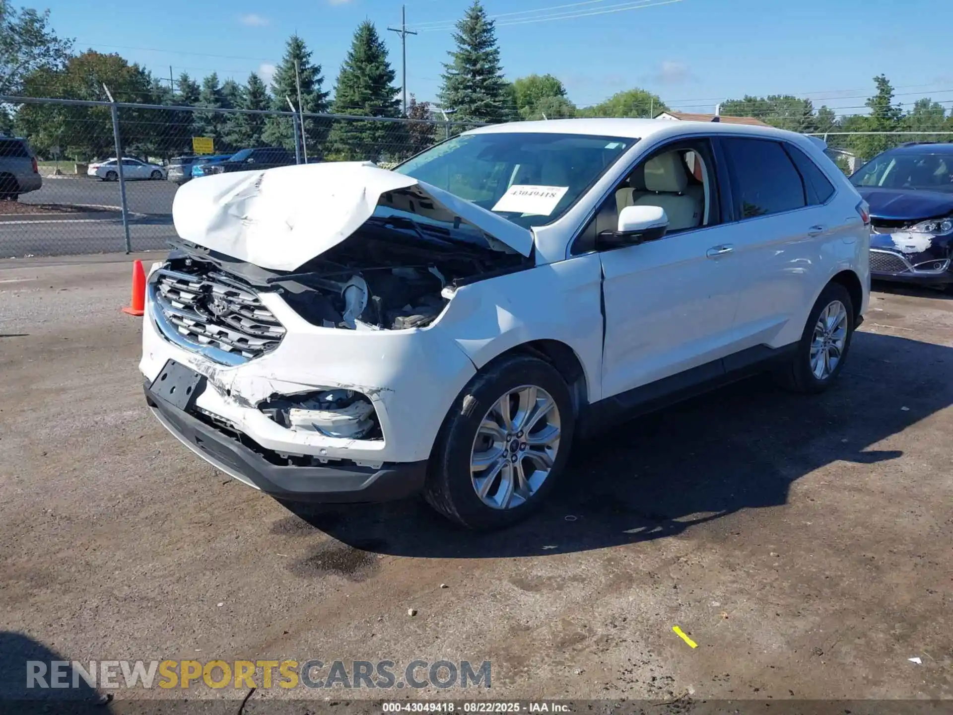 2 Photograph of a damaged car 2FMPK4K95MBA20952 FORD EDGE 2021