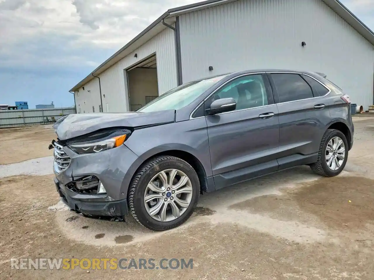 1 Photograph of a damaged car 2FMPK4K95MBA29442 FORD EDGE 2021