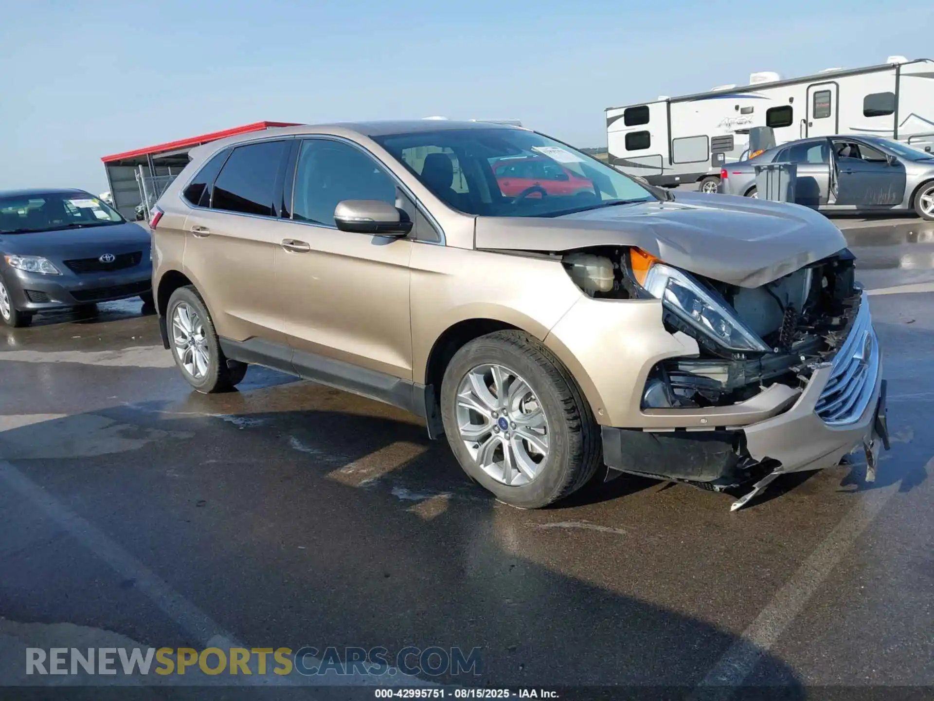 1 Photograph of a damaged car 2FMPK4K95MBA45169 FORD EDGE 2021