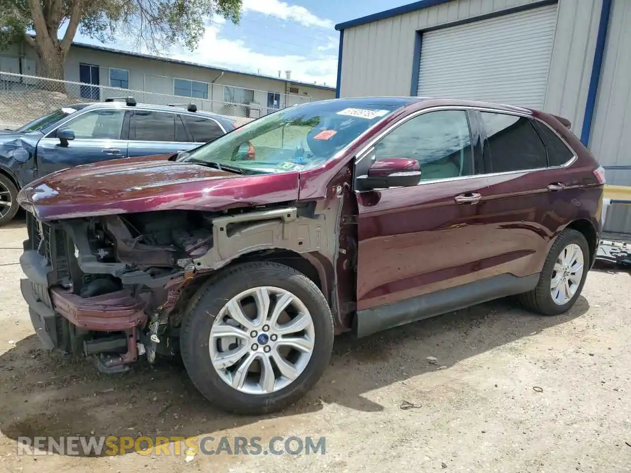 1 Photograph of a damaged car 2FMPK4K95MBA56785 FORD EDGE 2021