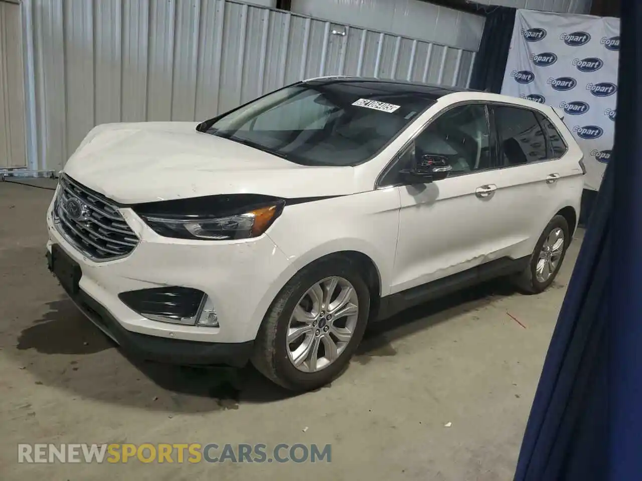 1 Photograph of a damaged car 2FMPK4K96MBA27411 FORD EDGE 2021
