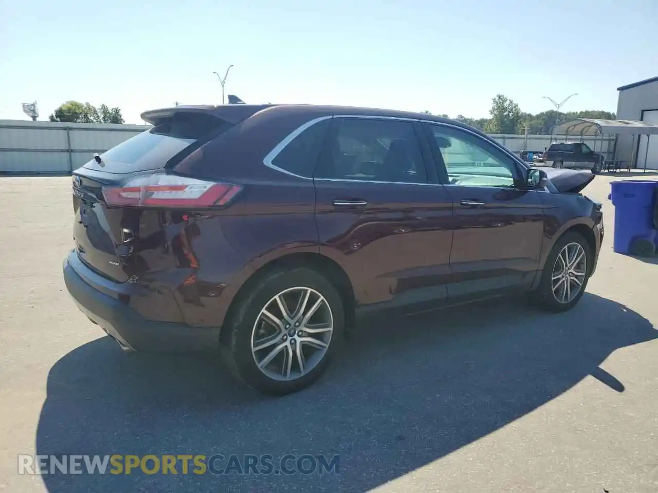 3 Фотография поврежденного автомобиля 2FMPK4K96MBA46279 FORD EDGE 2021