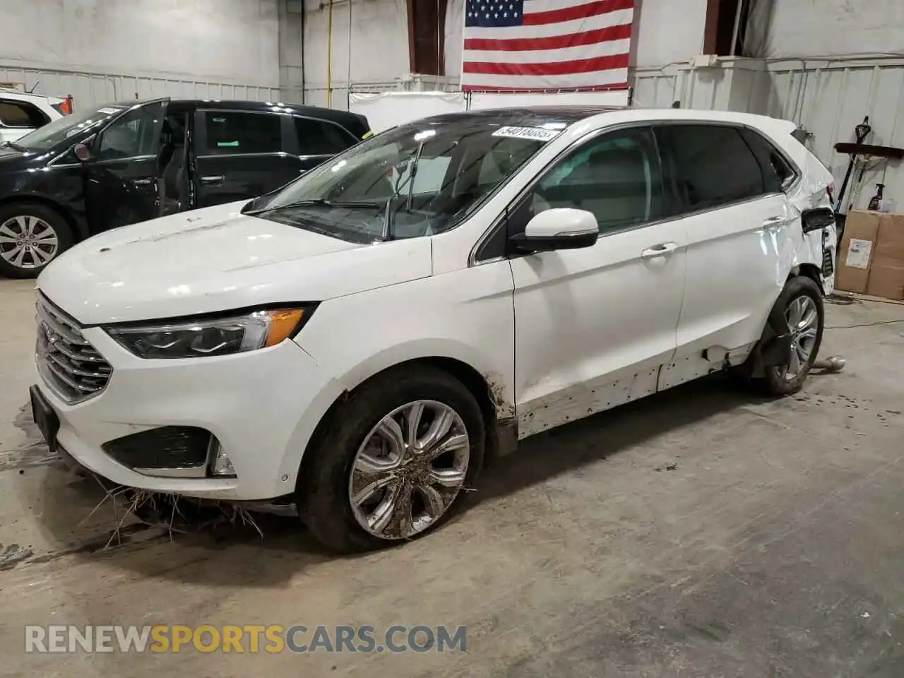 1 Photograph of a damaged car 2FMPK4K97MBA27742 FORD EDGE 2021