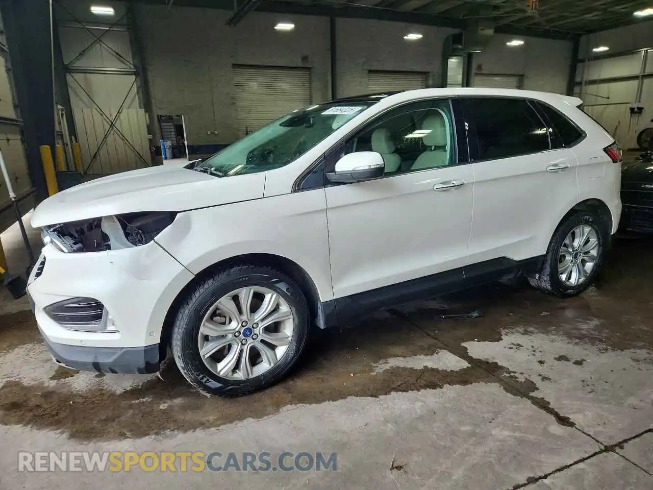 1 Photograph of a damaged car 2FMPK4K97MBA39616 FORD EDGE 2021