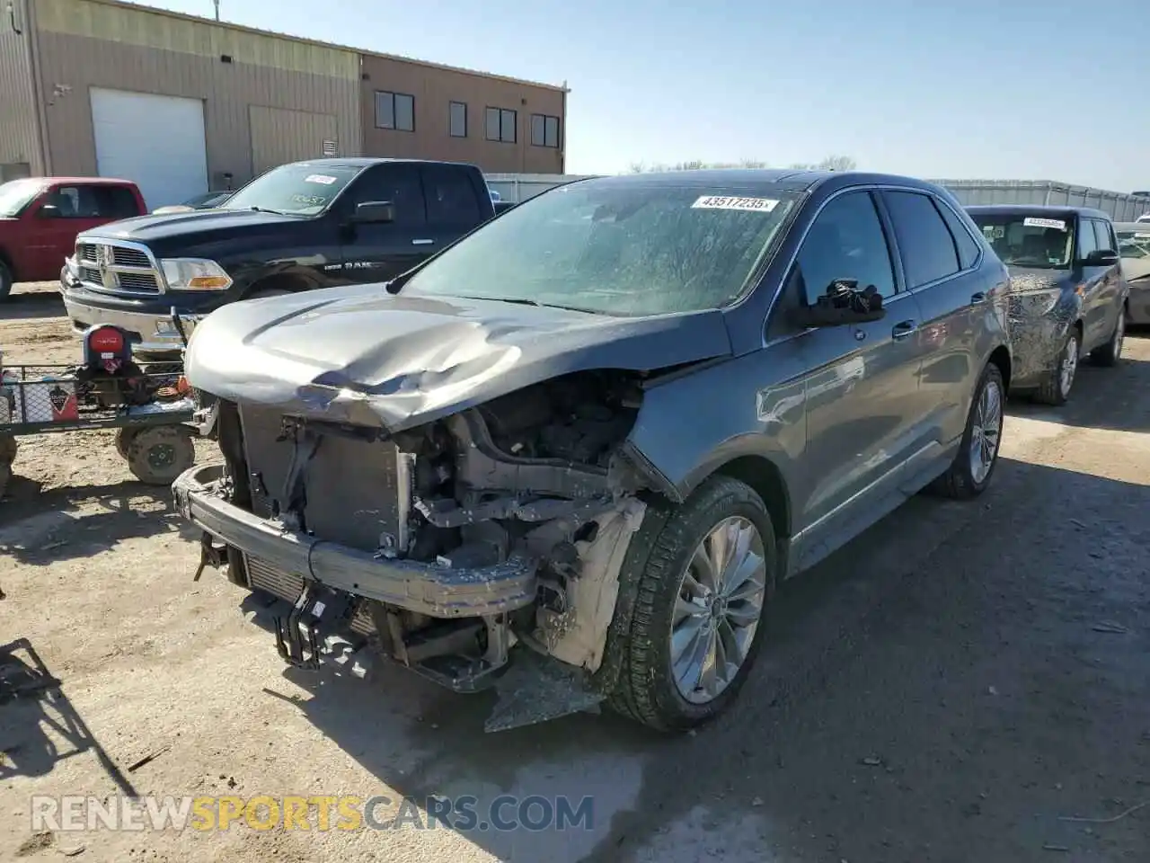 1 Photograph of a damaged car 2FMPK4K99MBA12384 FORD EDGE 2021