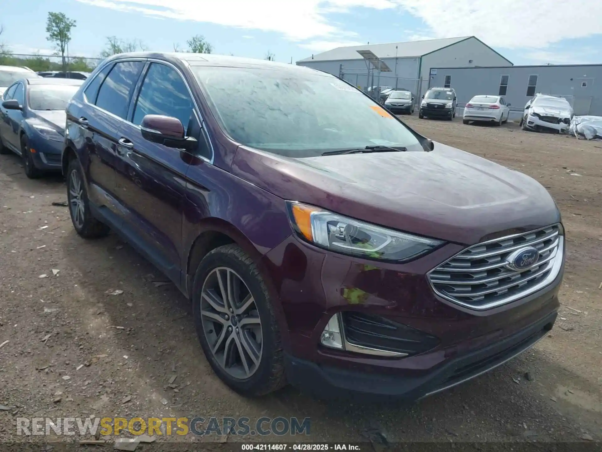 1 Photograph of a damaged car 2FMPK4K99MBA41965 FORD EDGE 2021