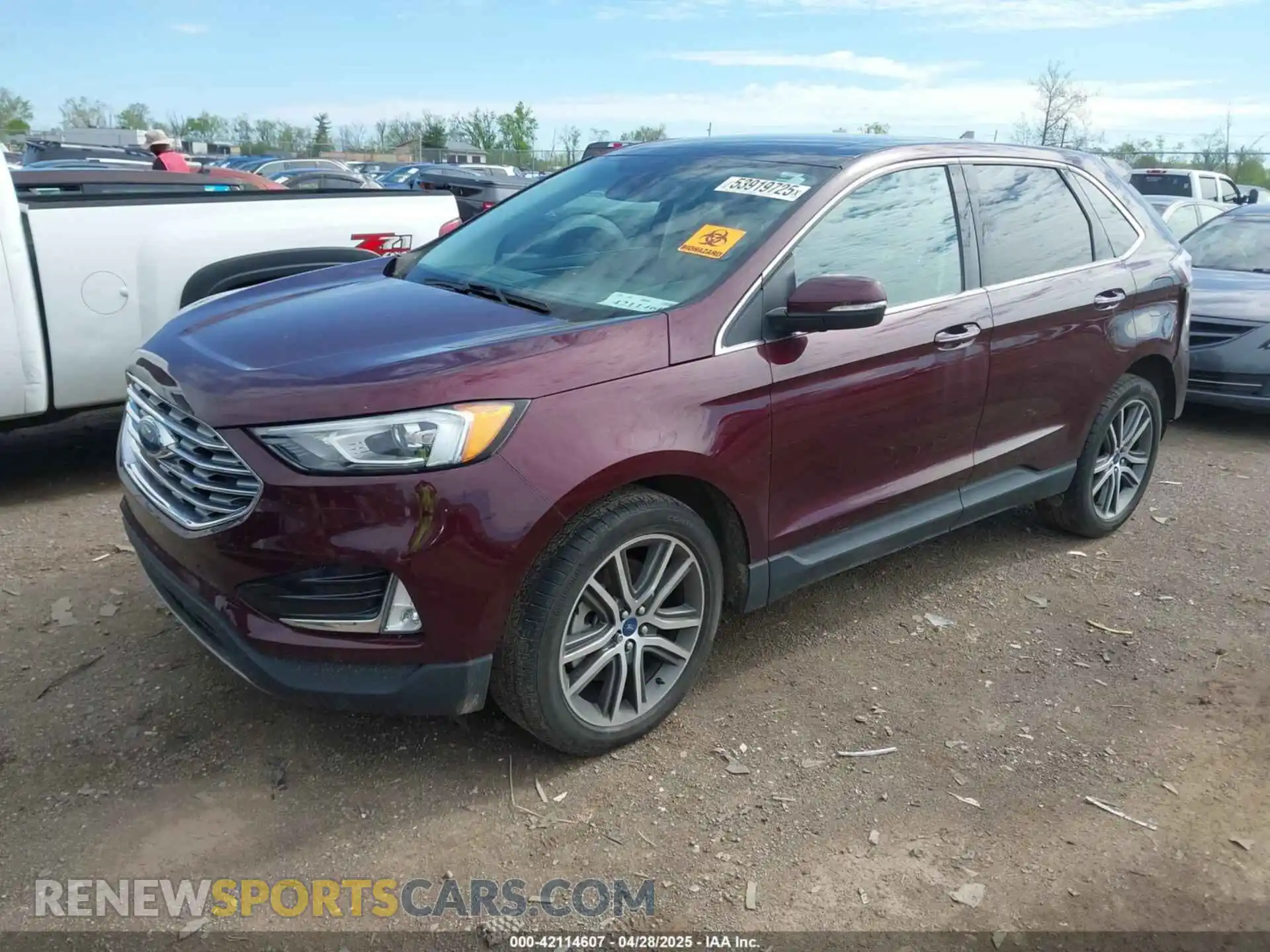 2 Photograph of a damaged car 2FMPK4K99MBA41965 FORD EDGE 2021