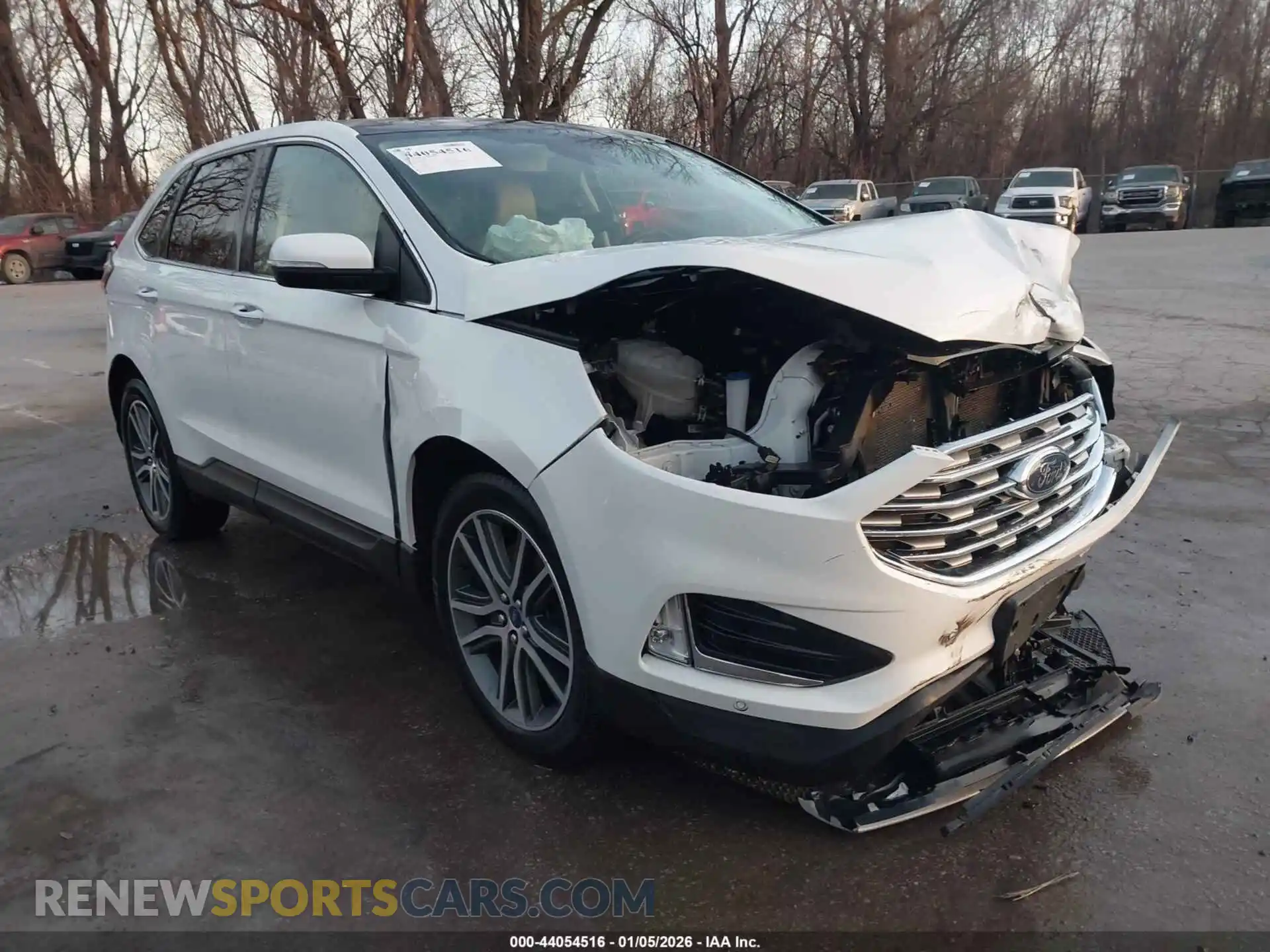1 Photograph of a damaged car 2FMPK4K9XMBA13124 FORD EDGE 2021