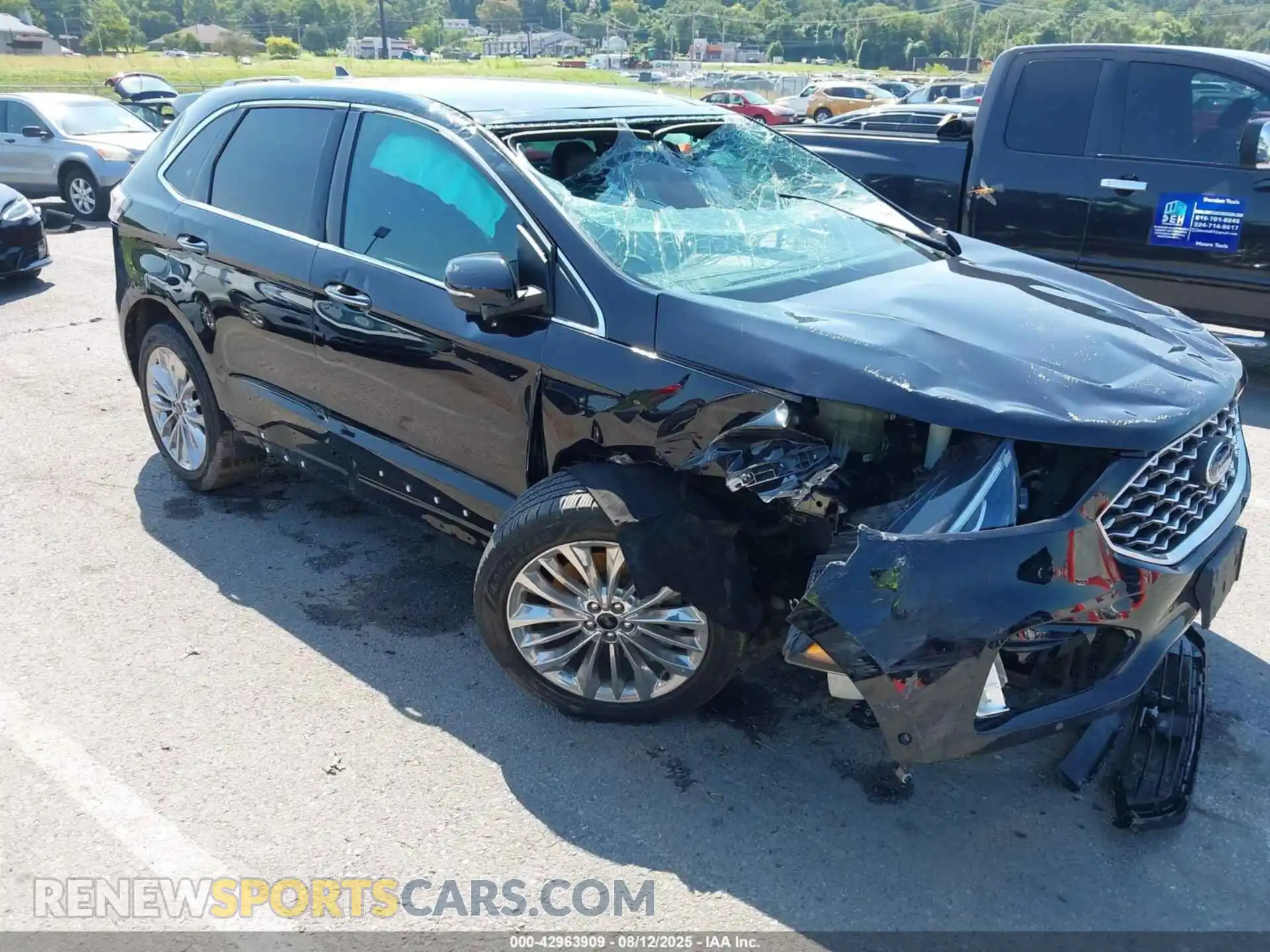 1 Photograph of a damaged car 2FMPK4K9XMBA17027 FORD EDGE 2021