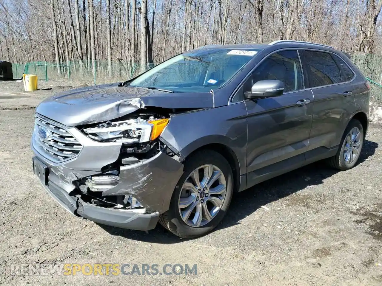 1 Photograph of a damaged car 2FMPK4K9XMBA41599 FORD EDGE 2021