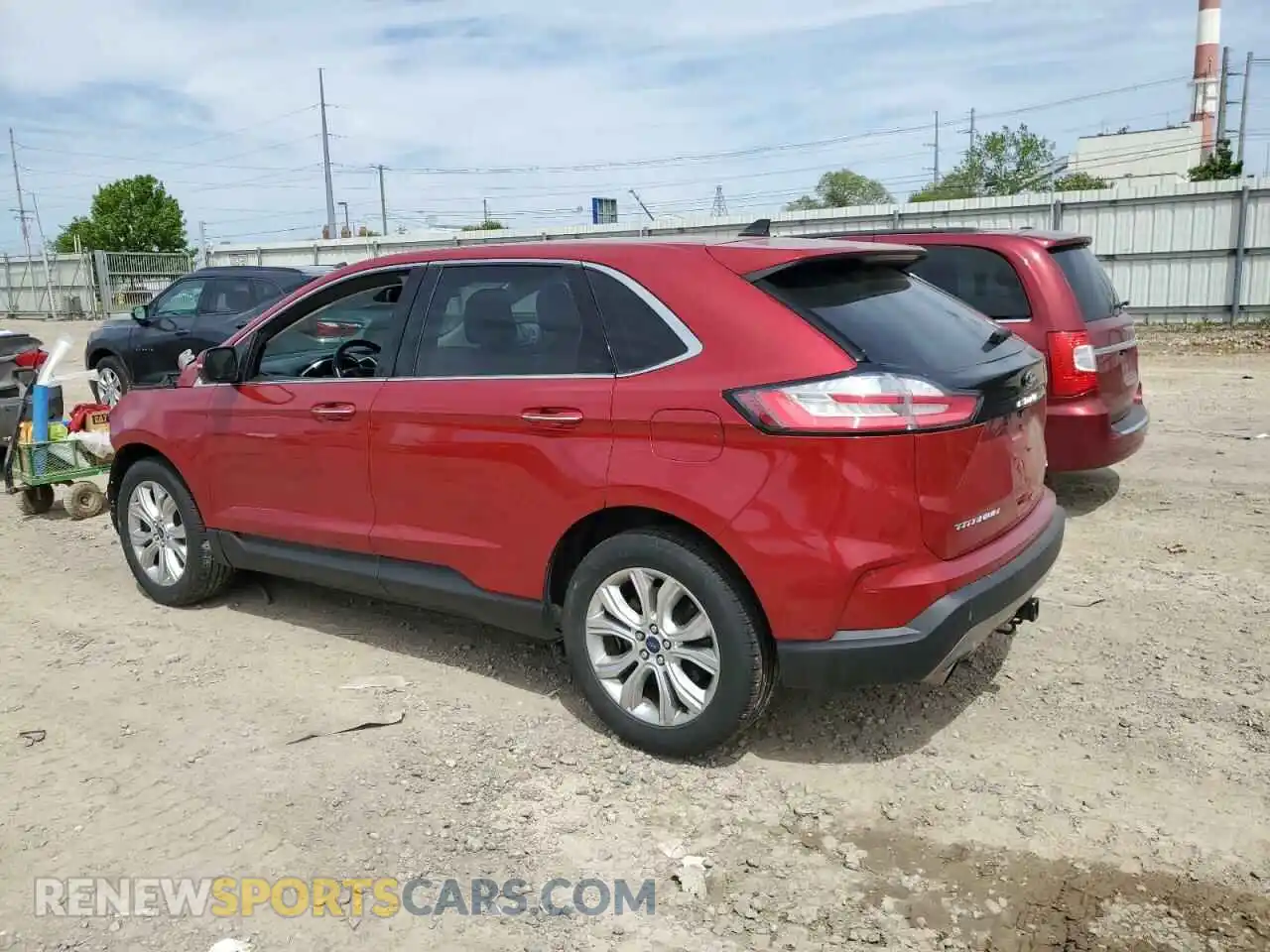 2 Photograph of a damaged car 2FMPK4K9XMBA48634 FORD EDGE 2021