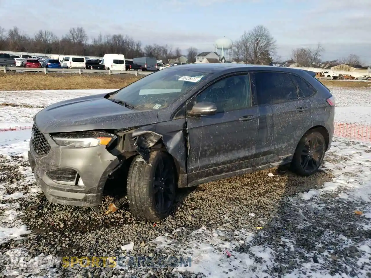 1 Photograph of a damaged car 2FMPK4AP6NBA03417 FORD EDGE 2022