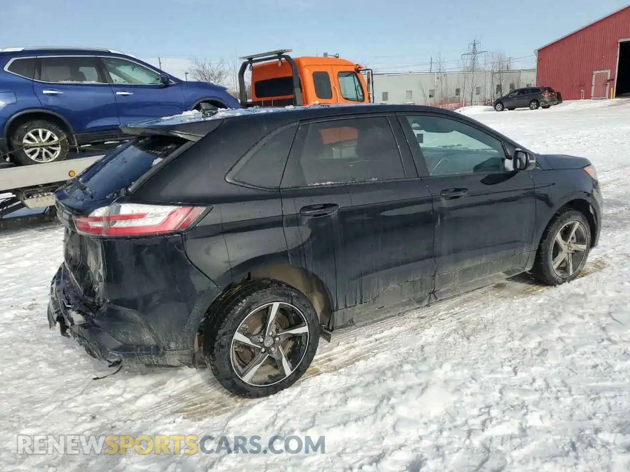 3 Photograph of a damaged car 2FMPK4AP8NBA80063 FORD EDGE 2022