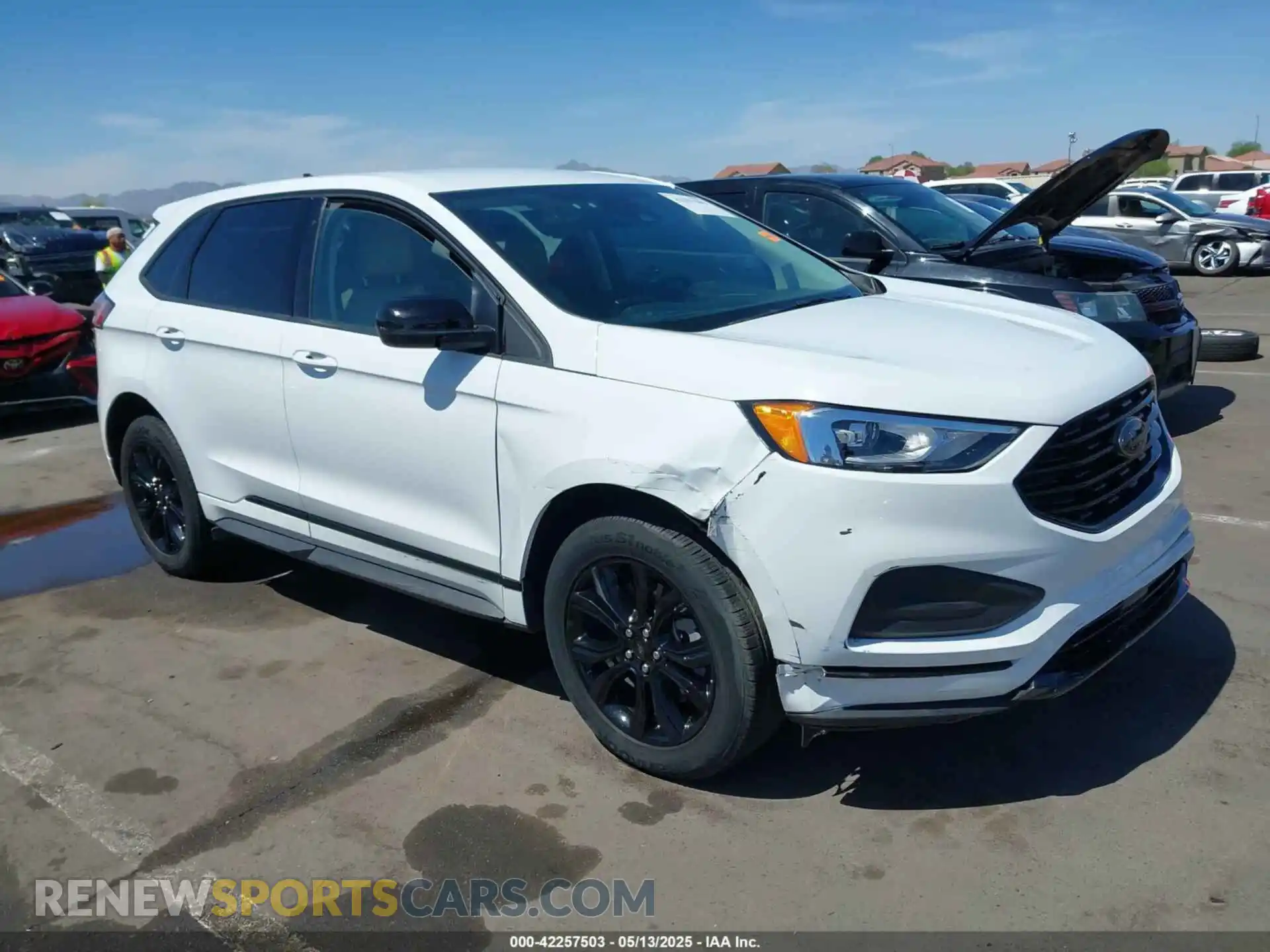 1 Photograph of a damaged car 2FMPK4G90NBA56252 FORD EDGE 2022