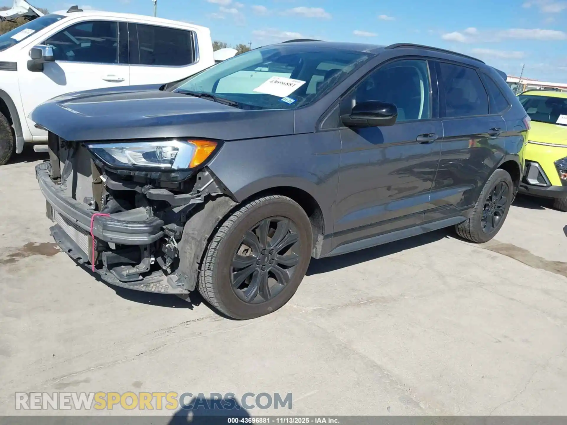 2 Photograph of a damaged car 2FMPK4G90NBA63718 FORD EDGE 2022