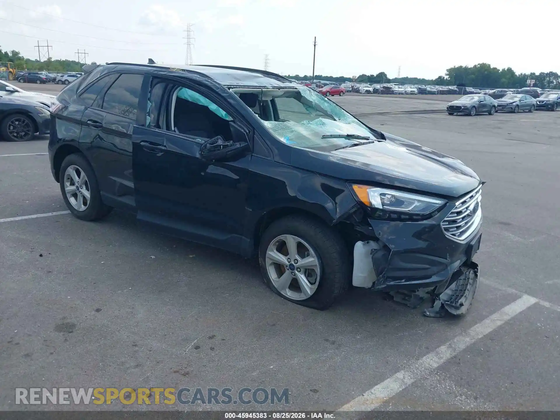 1 Photograph of a damaged car 2FMPK4G90NBA88232 FORD EDGE 2022