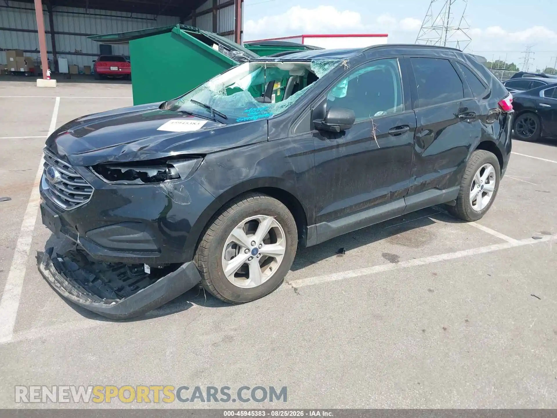 2 Photograph of a damaged car 2FMPK4G90NBA88232 FORD EDGE 2022