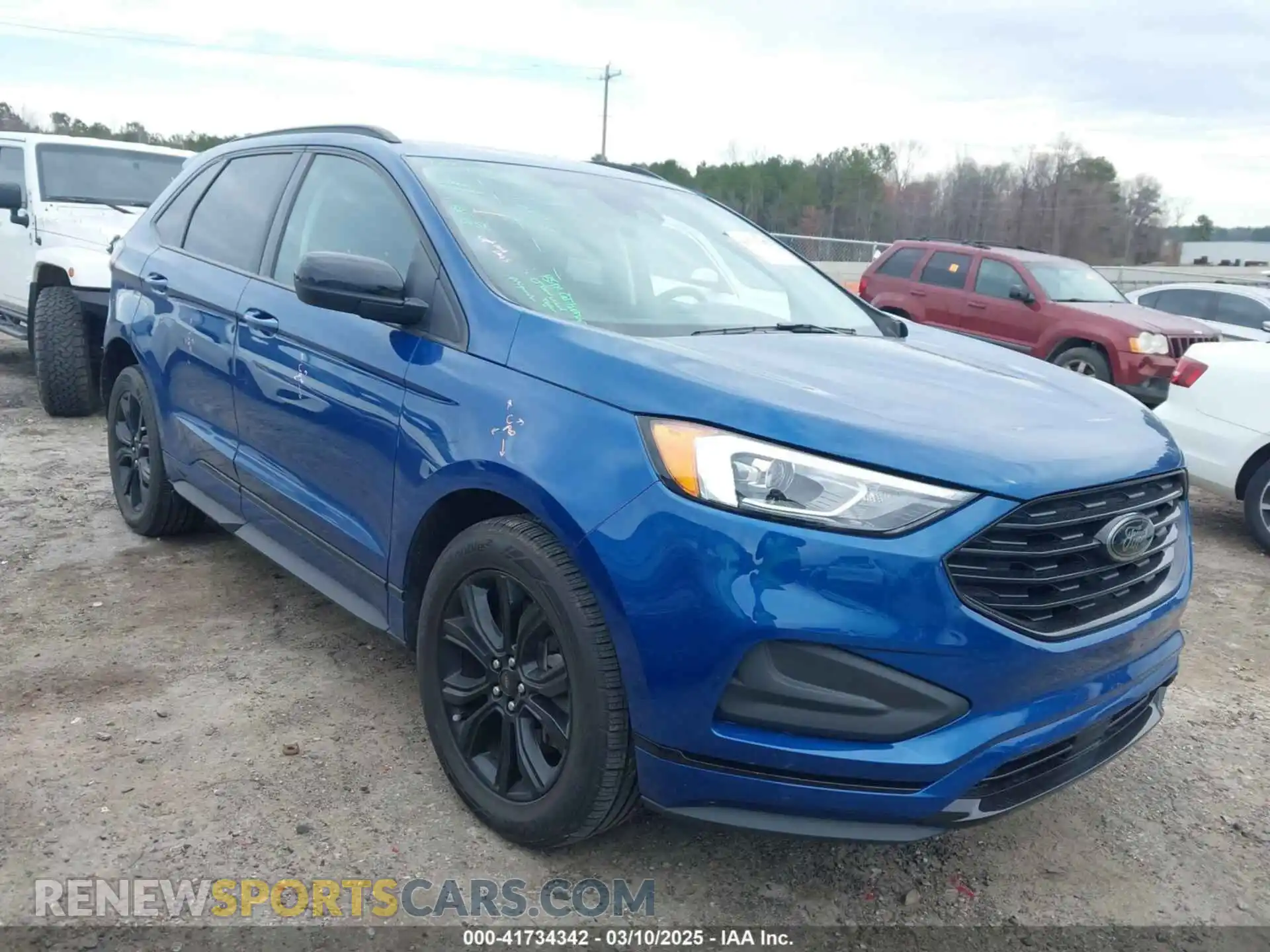 1 Photograph of a damaged car 2FMPK4G91NBA27407 FORD EDGE 2022