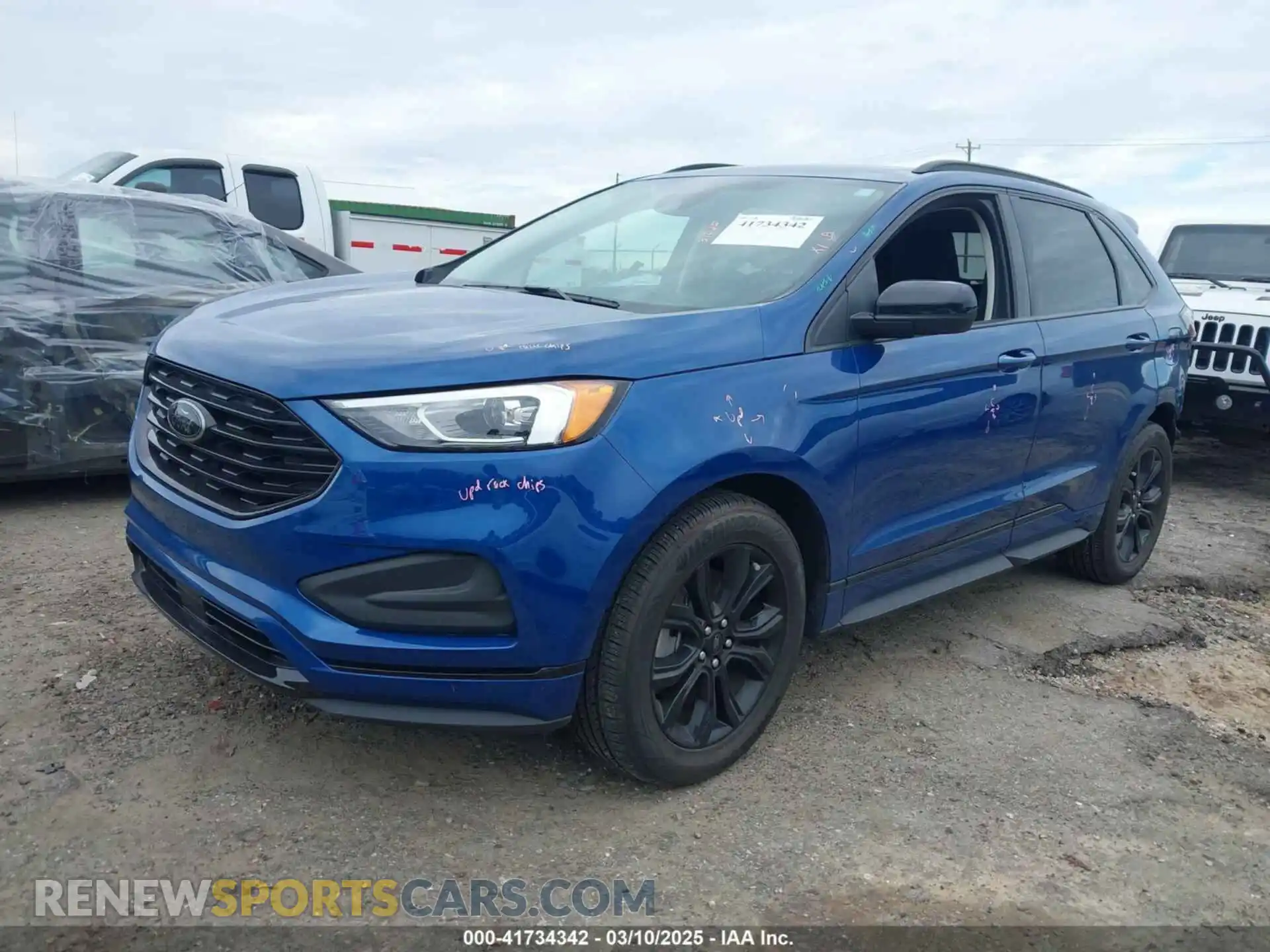 2 Photograph of a damaged car 2FMPK4G91NBA27407 FORD EDGE 2022