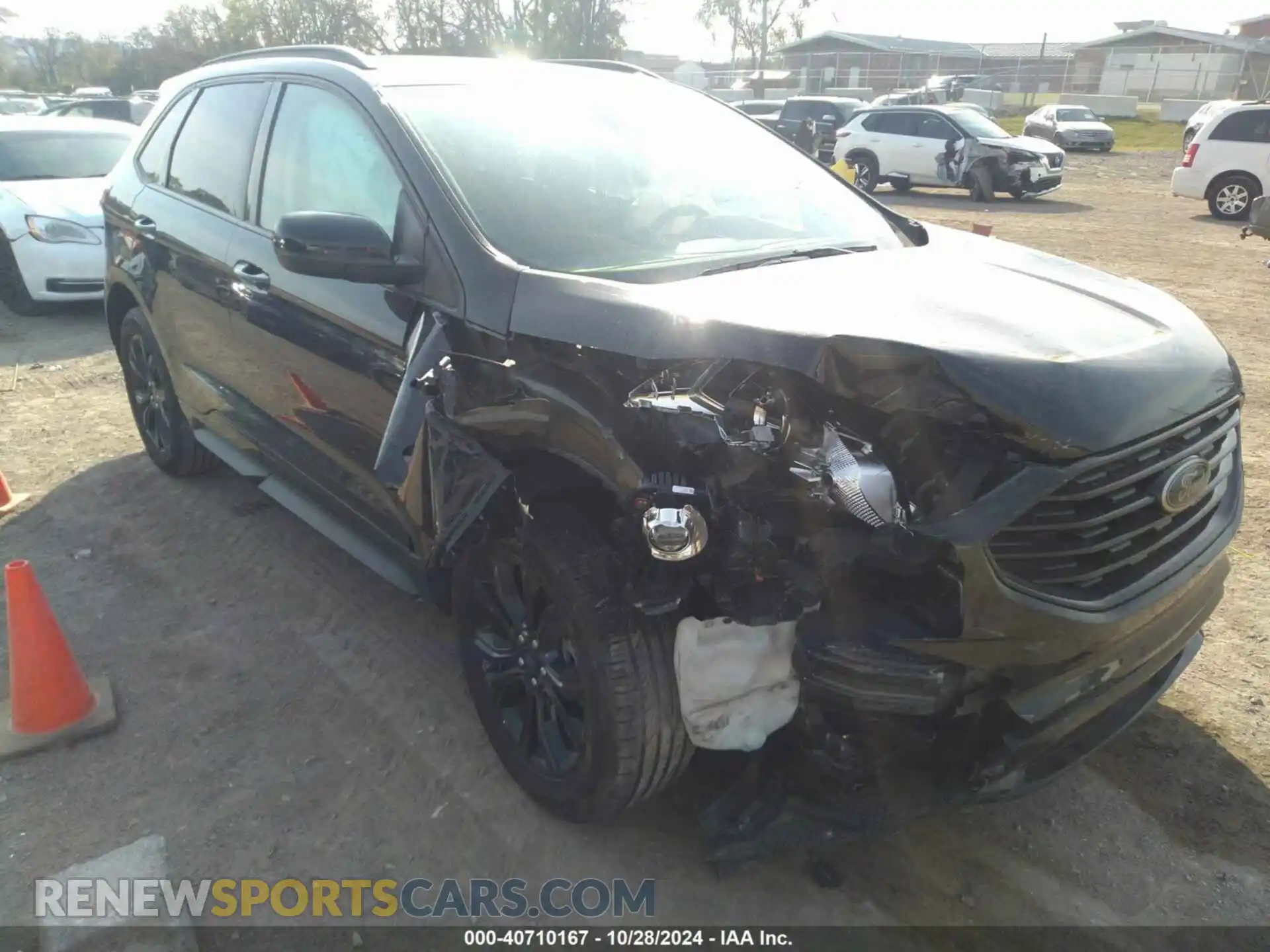 1 Photograph of a damaged car 2FMPK4G92NBB08593 FORD EDGE 2022