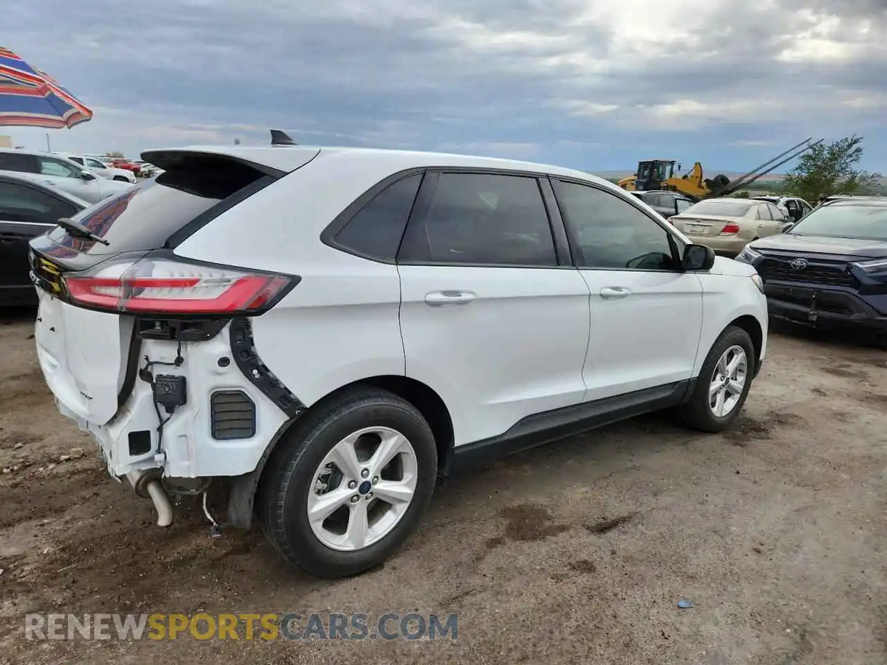 3 fotografías del automóvil dañado 2FMPK4G93NBA24735 FORD EDGE 2022