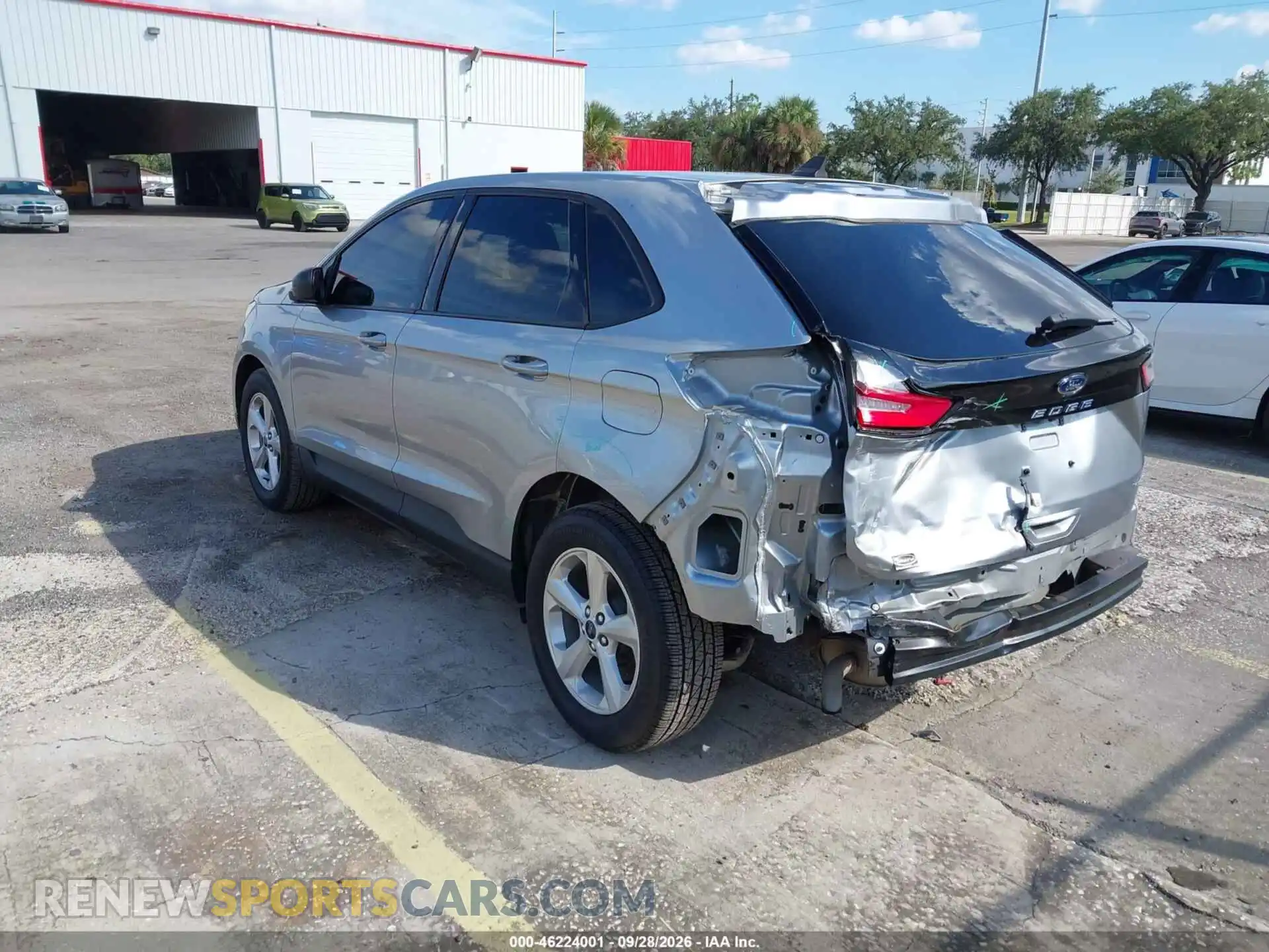 3 fotografías del automóvil dañado 2FMPK4G93NBA41874 FORD EDGE 2022
