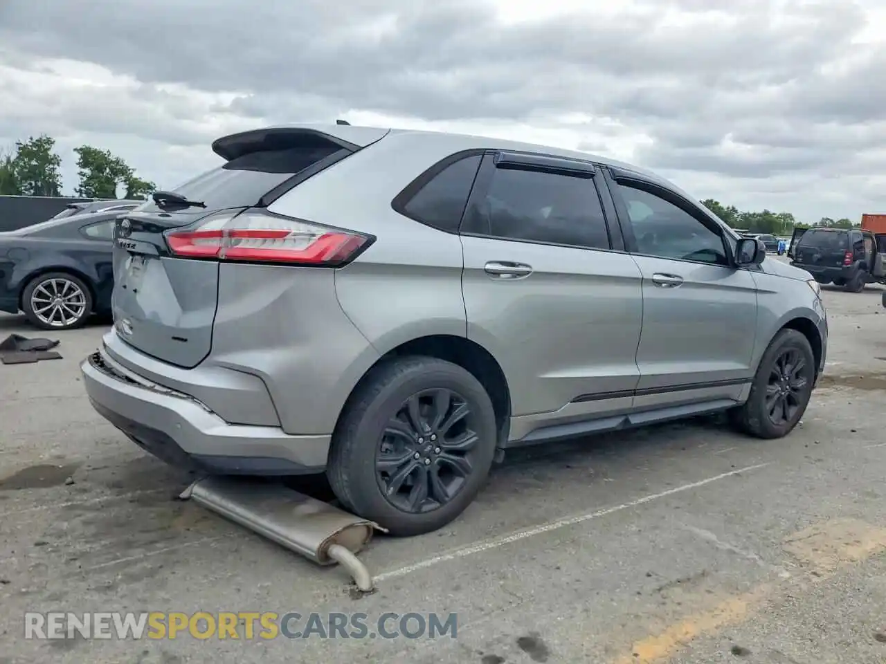 3 Photograph of a damaged car 2FMPK4G93NBA73210 FORD EDGE 2022