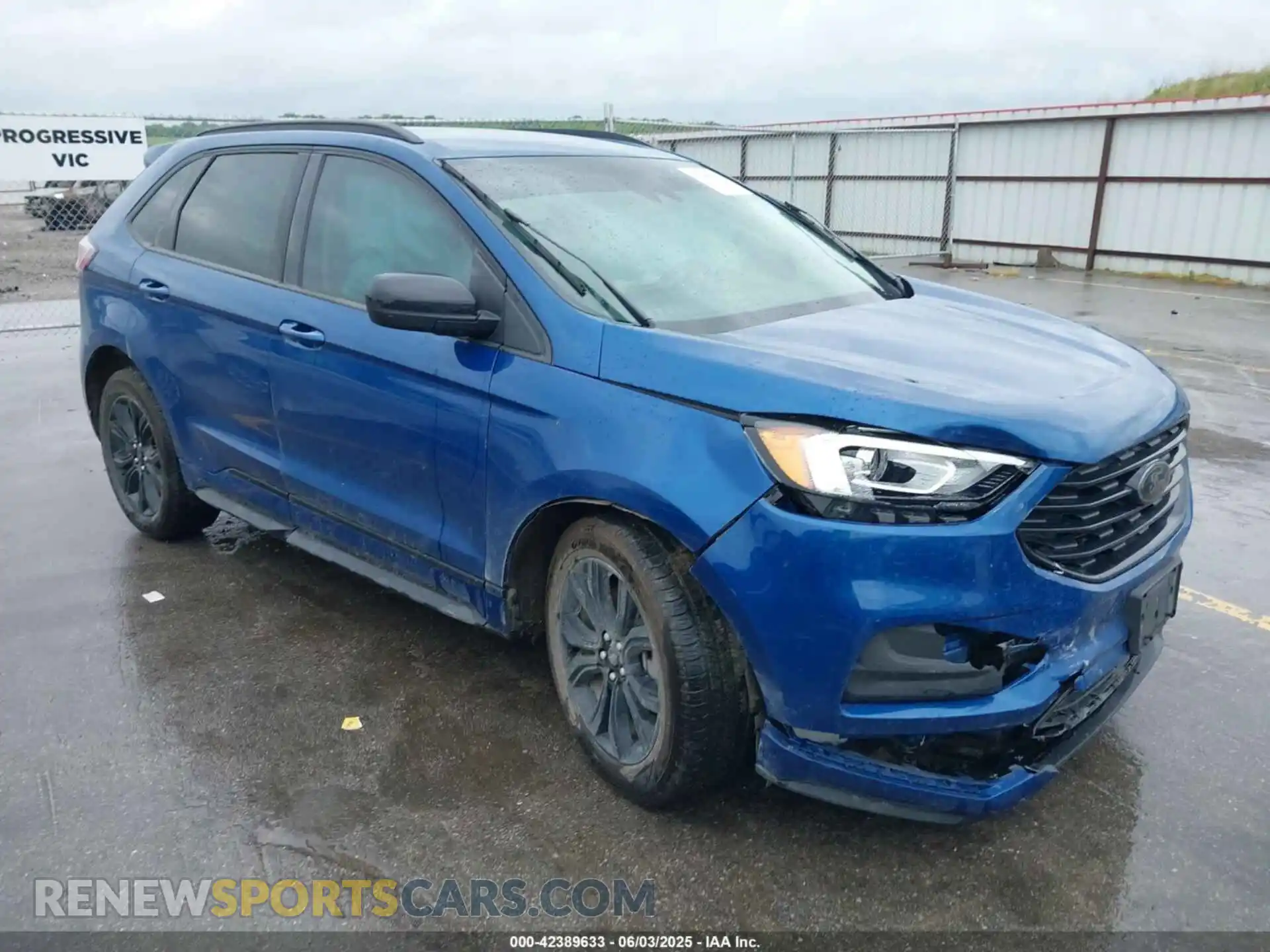 1 Photograph of a damaged car 2FMPK4G93NBA83574 FORD EDGE 2022