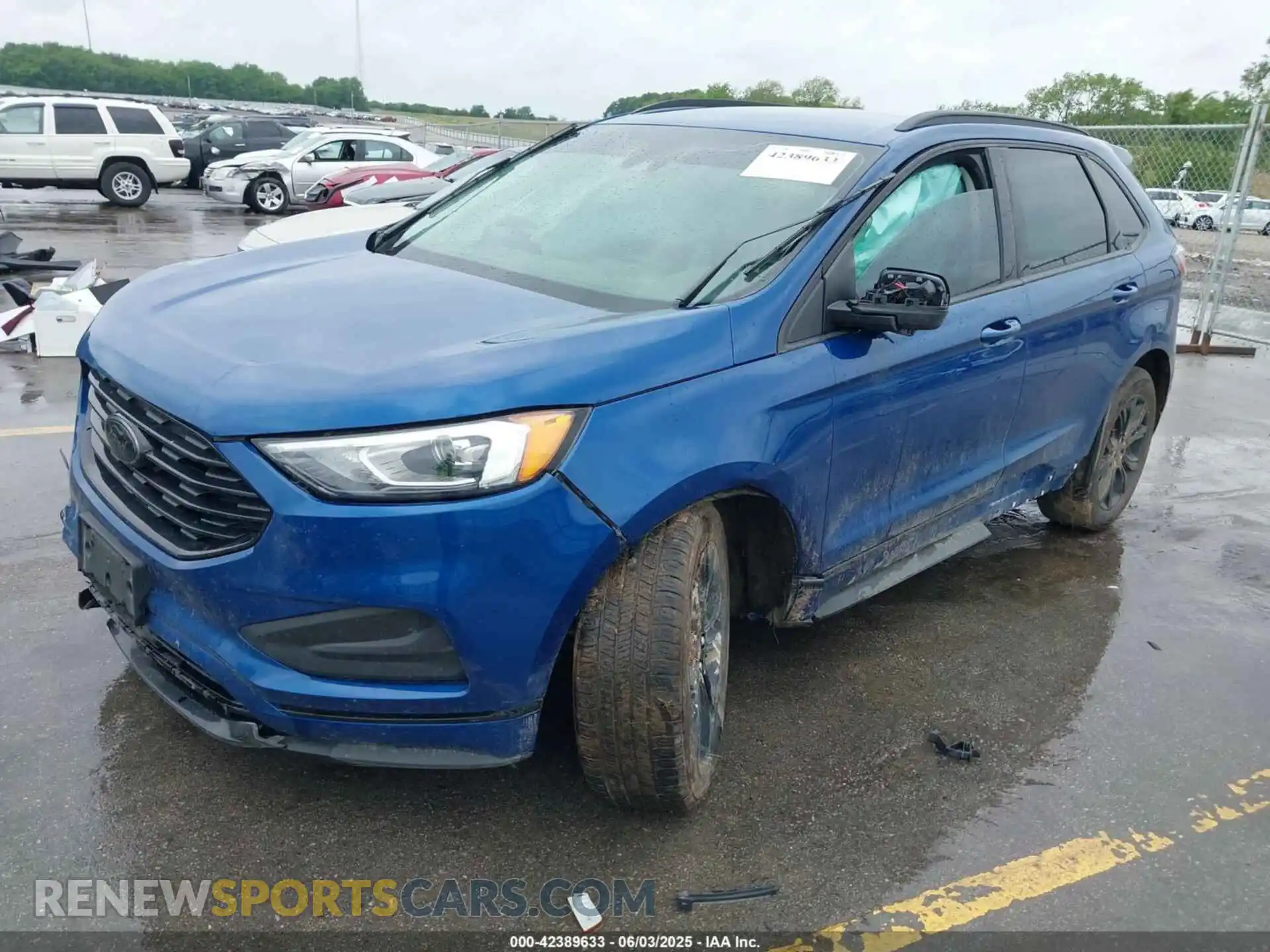 2 Photograph of a damaged car 2FMPK4G93NBA83574 FORD EDGE 2022