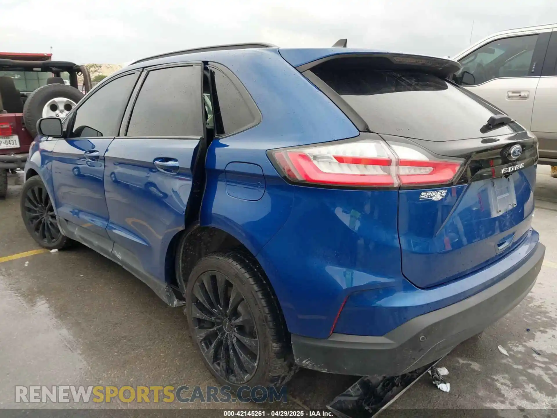 3 Photograph of a damaged car 2FMPK4G94NBA26994 FORD EDGE 2022