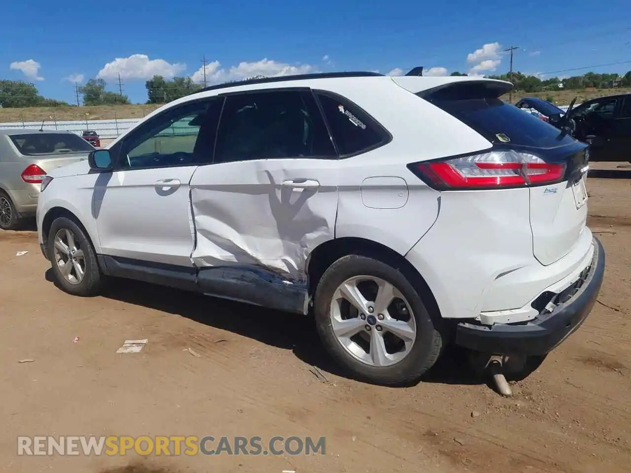 2 Фотография поврежденного автомобиля 2FMPK4G94NBA35078 FORD EDGE 2022