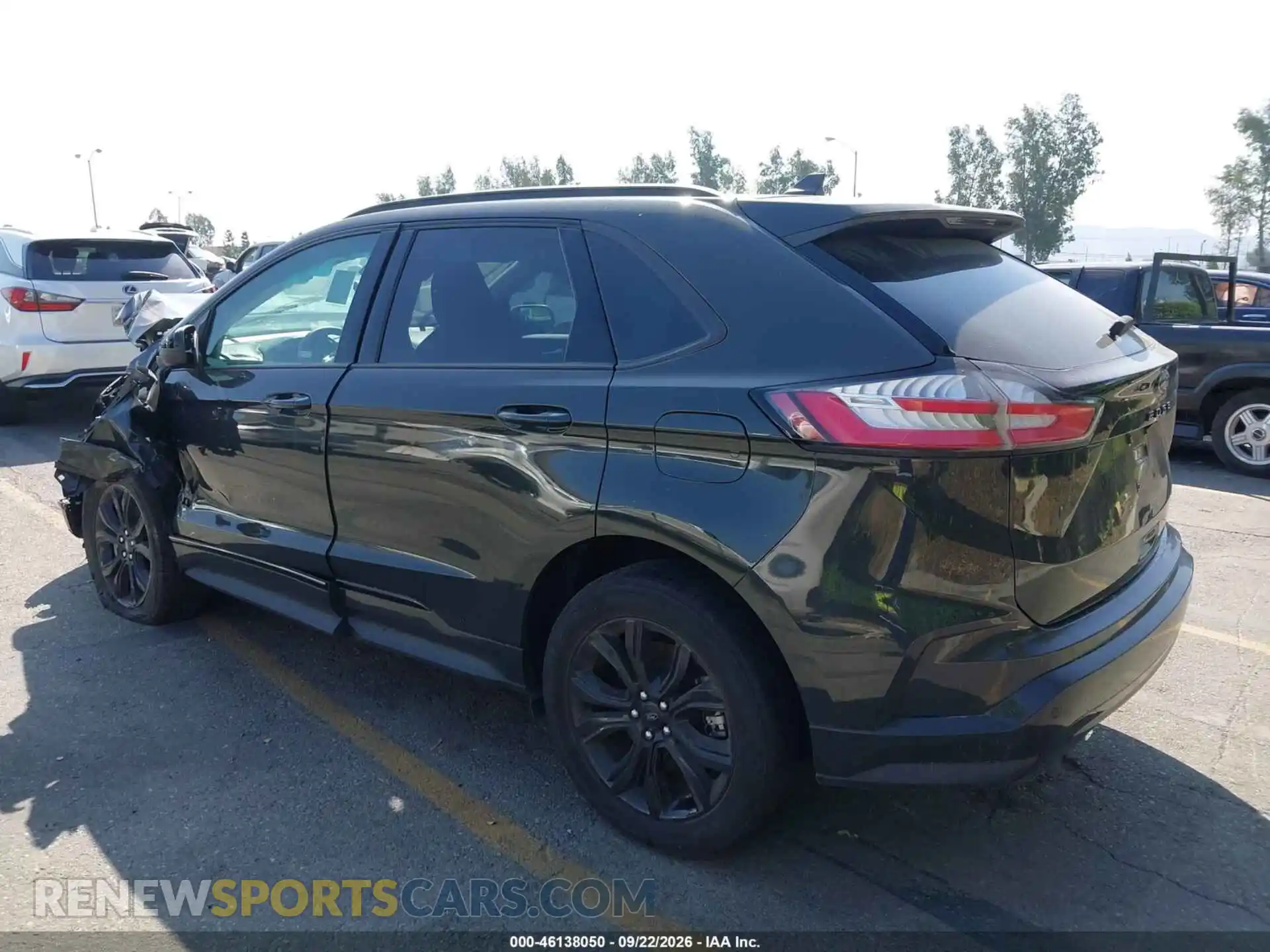 3 fotografías del automóvil dañado 2FMPK4G94NBB11267 FORD EDGE 2022
