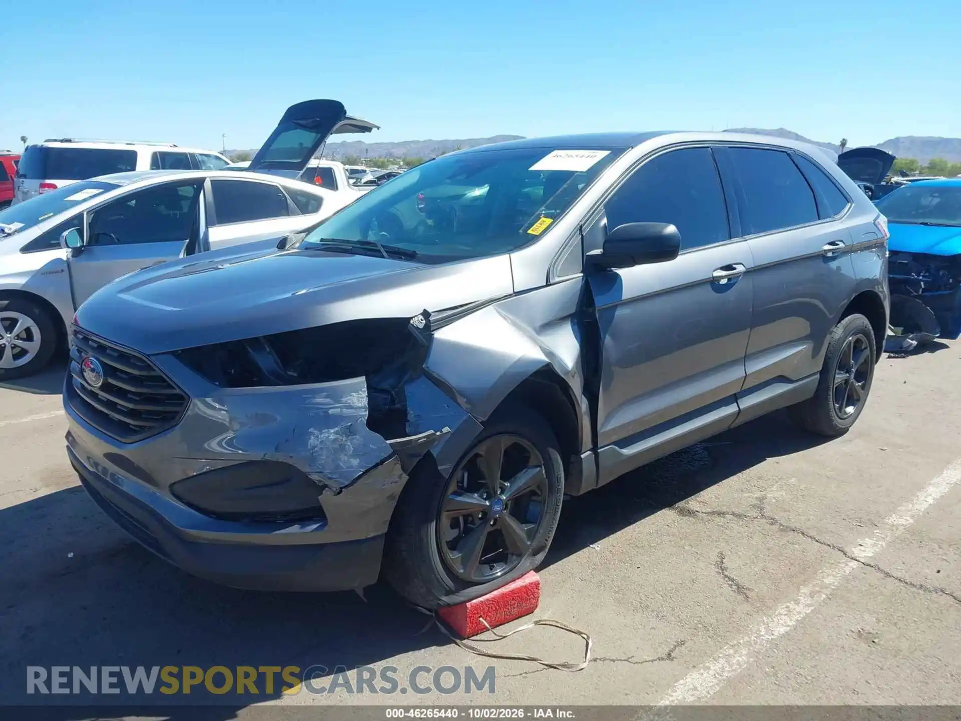 2 Photograph of a damaged car 2FMPK4G95NBB00861 FORD EDGE 2022