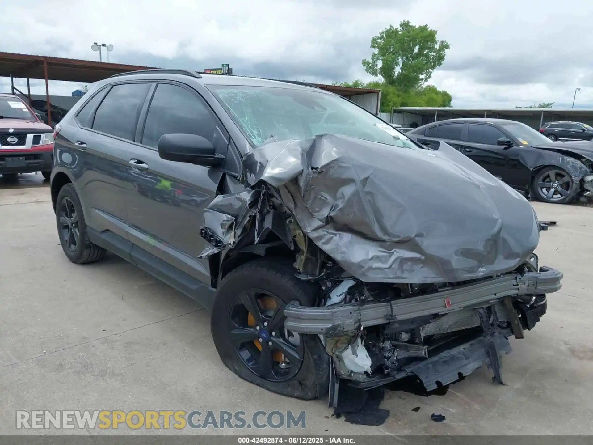 1 Photograph of a damaged car 2FMPK4G95NBB16784 FORD EDGE 2022