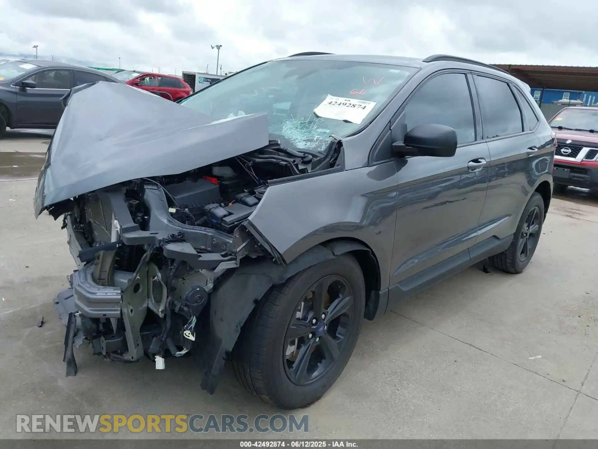 2 Photograph of a damaged car 2FMPK4G95NBB16784 FORD EDGE 2022