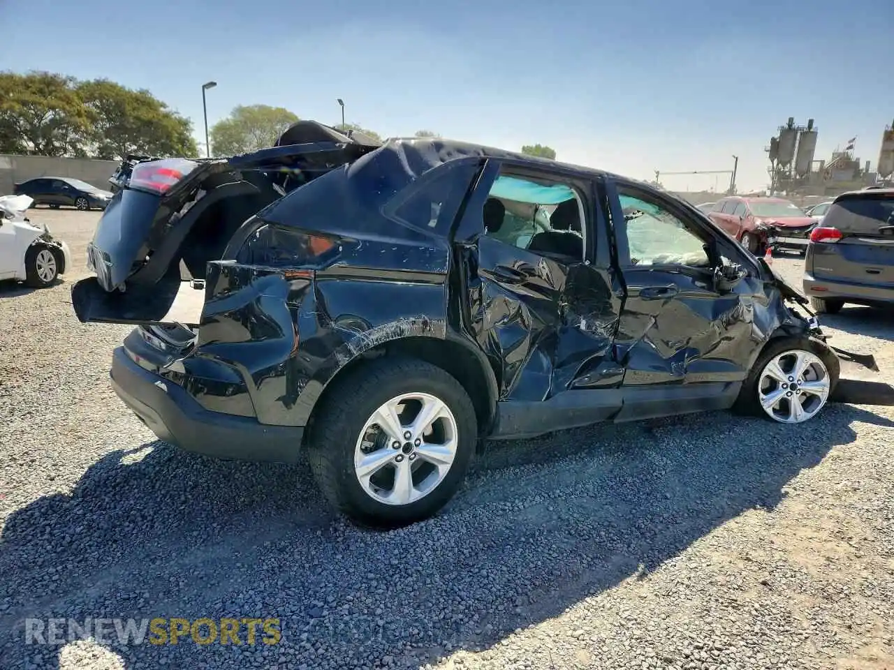 3 fotografías del automóvil dañado 2FMPK4G96NBA47345 FORD EDGE 2022