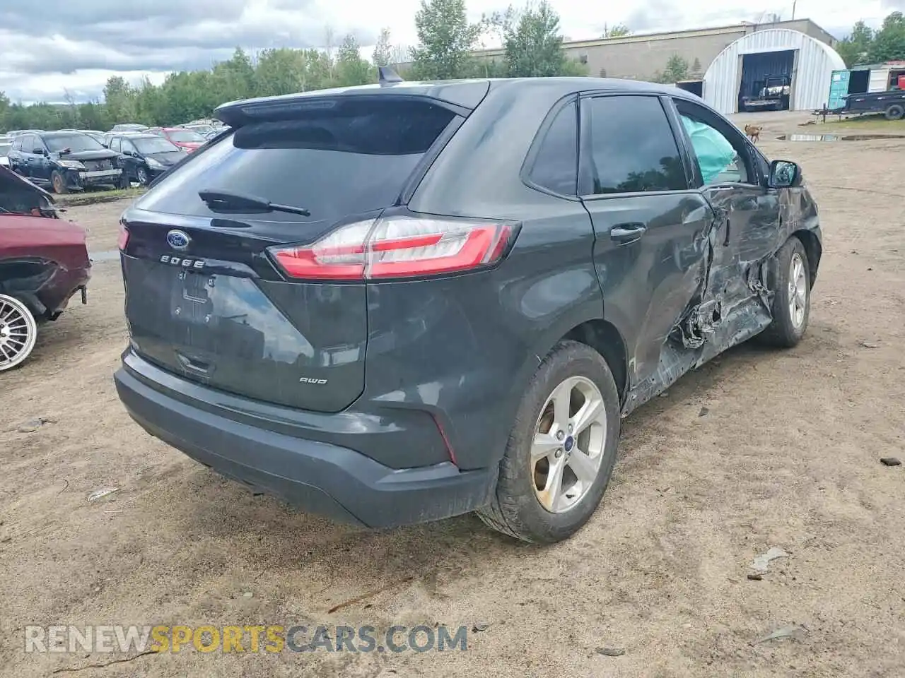 3 Photograph of a damaged car 2FMPK4G97NBA99079 FORD EDGE 2022