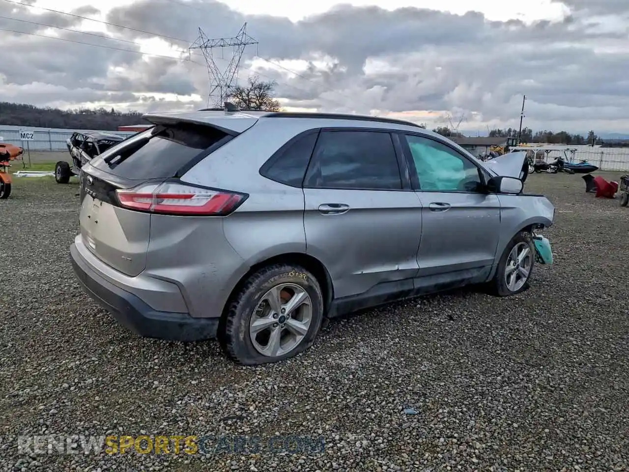 3 Фотография поврежденного автомобиля 2FMPK4G98NBA27257 FORD EDGE 2022