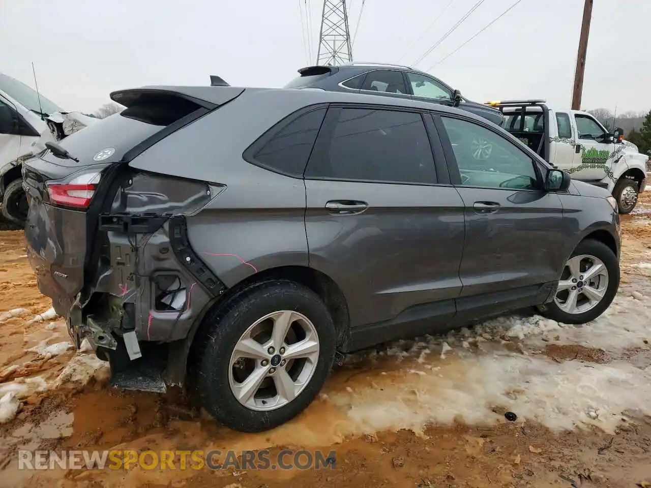 3 Photograph of a damaged car 2FMPK4G98NBA72070 FORD EDGE 2022