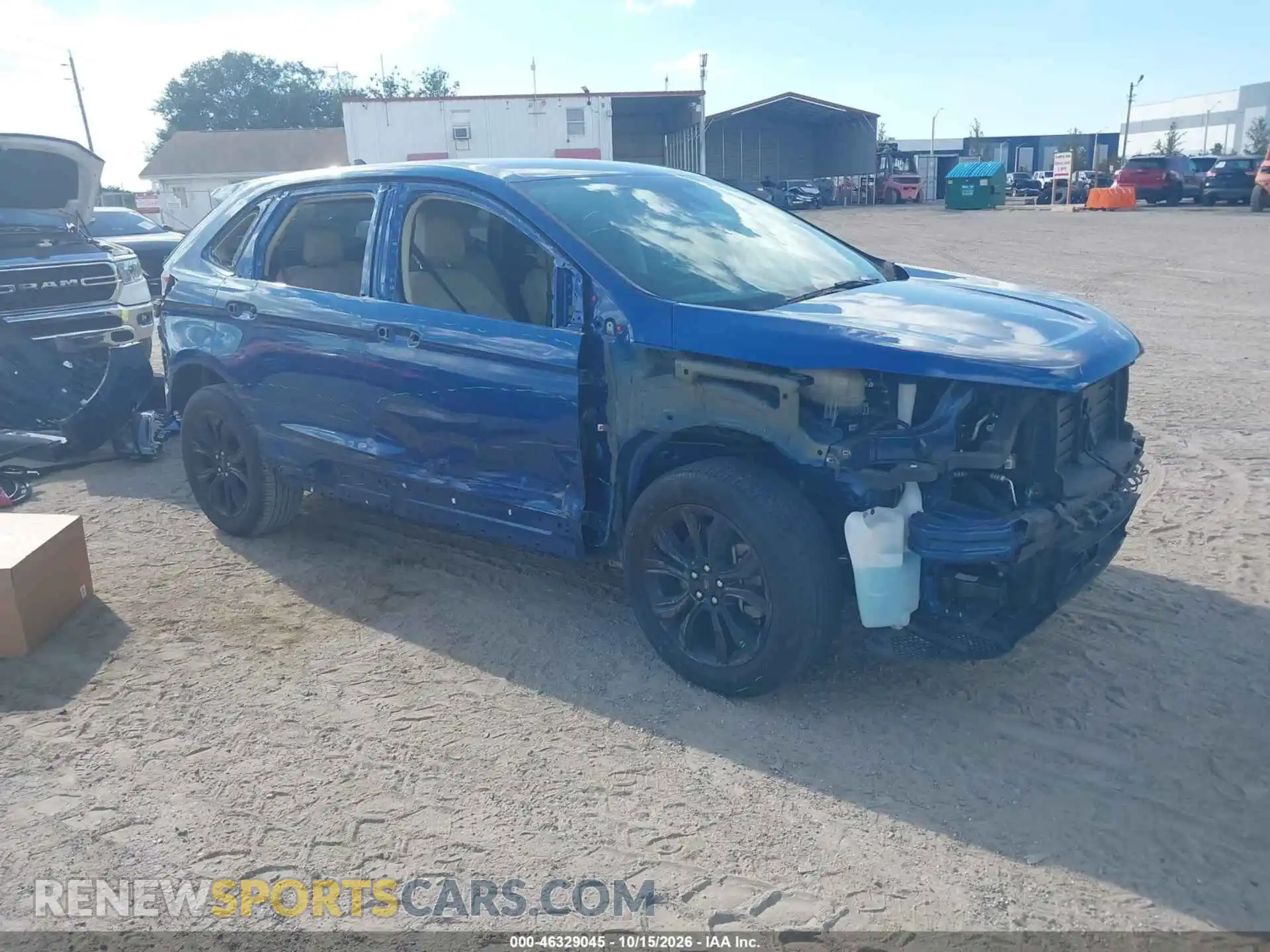 1 Photograph of a damaged car 2FMPK4G99NBA78072 FORD EDGE 2022