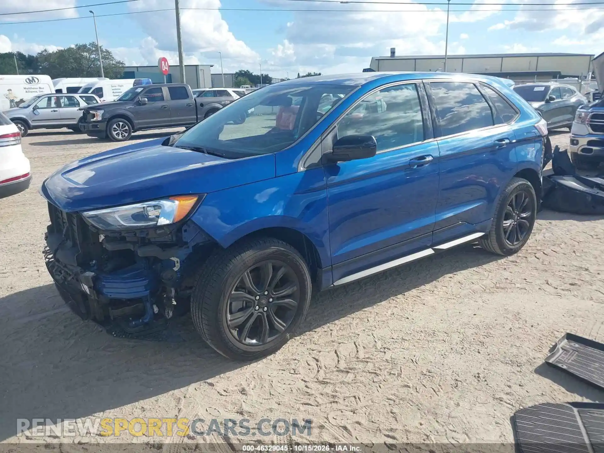 2 Photograph of a damaged car 2FMPK4G99NBA78072 FORD EDGE 2022