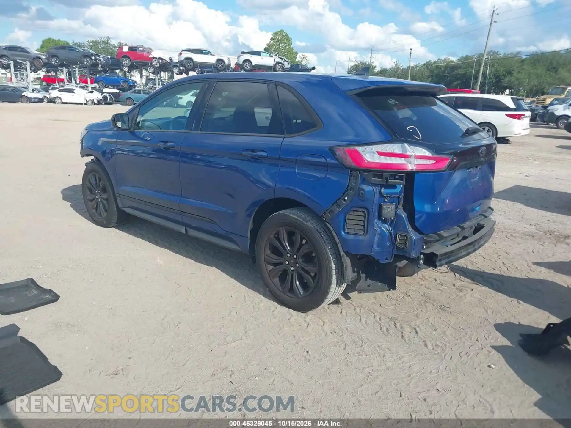 3 Photograph of a damaged car 2FMPK4G99NBA78072 FORD EDGE 2022