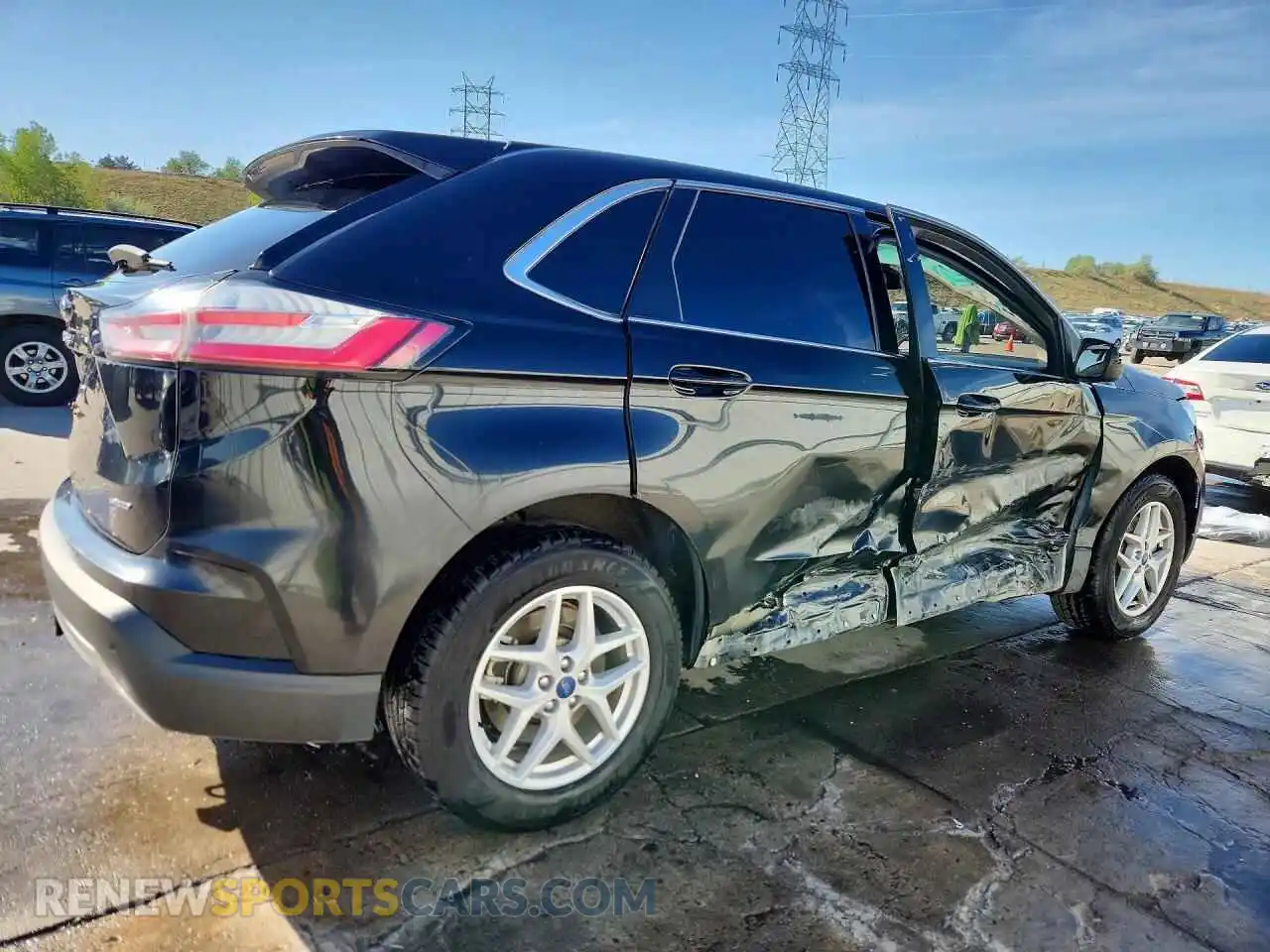 3 Photograph of a damaged car 2FMPK4J90NBA04581 FORD EDGE 2022
