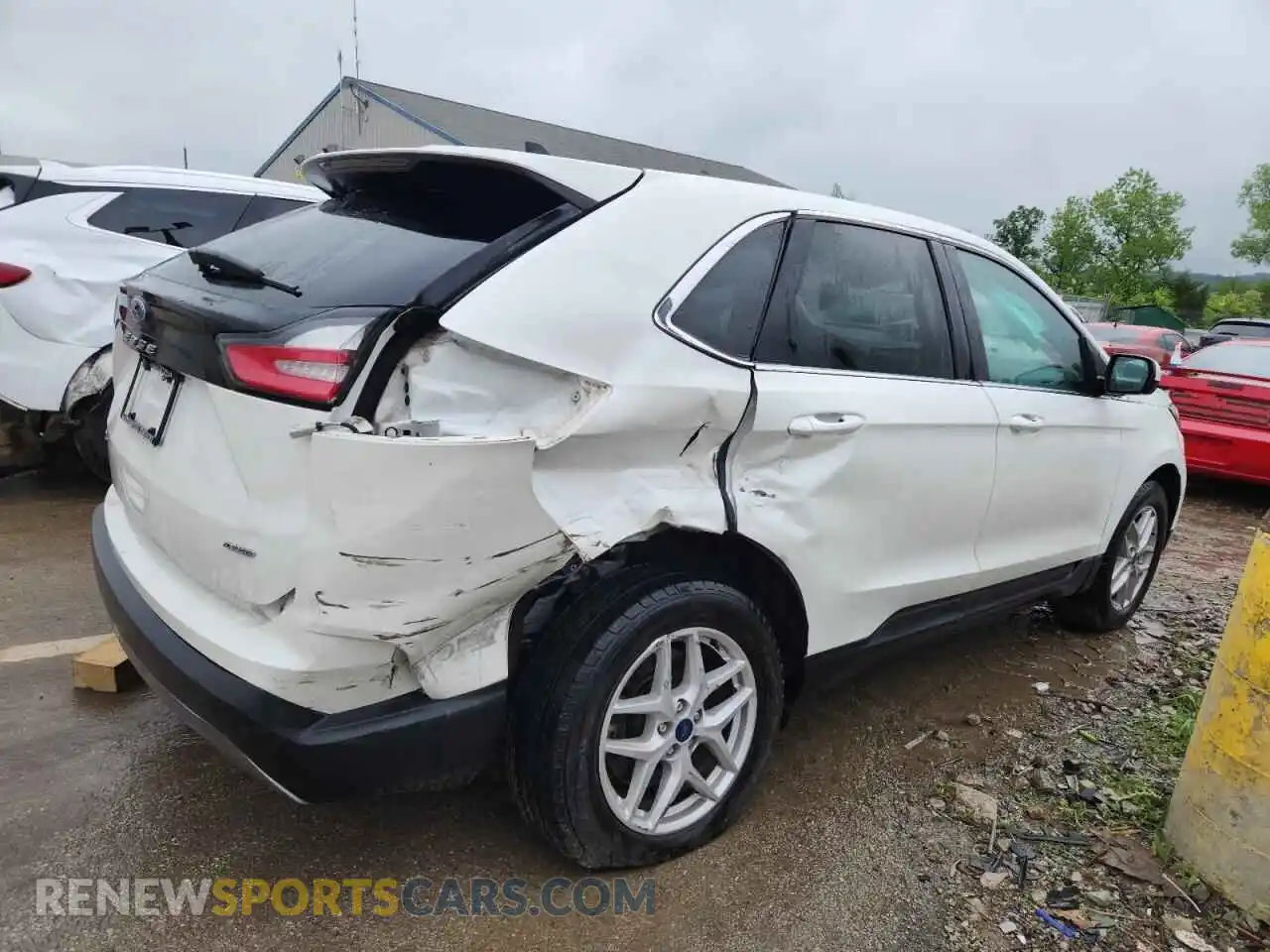 3 Photograph of a damaged car 2FMPK4J90NBA12213 FORD EDGE 2022