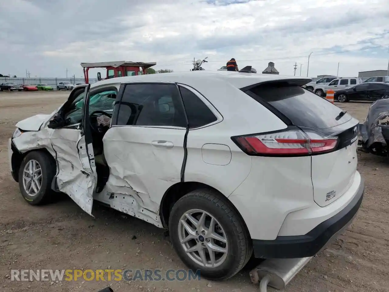 2 Photograph of a damaged car 2FMPK4J90NBA18786 FORD EDGE 2022